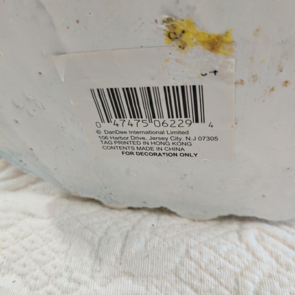 Vintage Dan Dee Silver Robed Christmas Holiday Santa Claus & Winter Staff 1980s - Picture 11 of 13